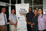 Image of panellists at Flying Scientist community event.