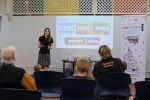 Mt Isa trip: Dr Anne Sawyer speaks to attendees at Flying Scientists event at Mount Isa City Library.